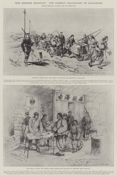 De Chinese kwestie, de Duitse bezetting van Kiao-Chau door Melton Prior